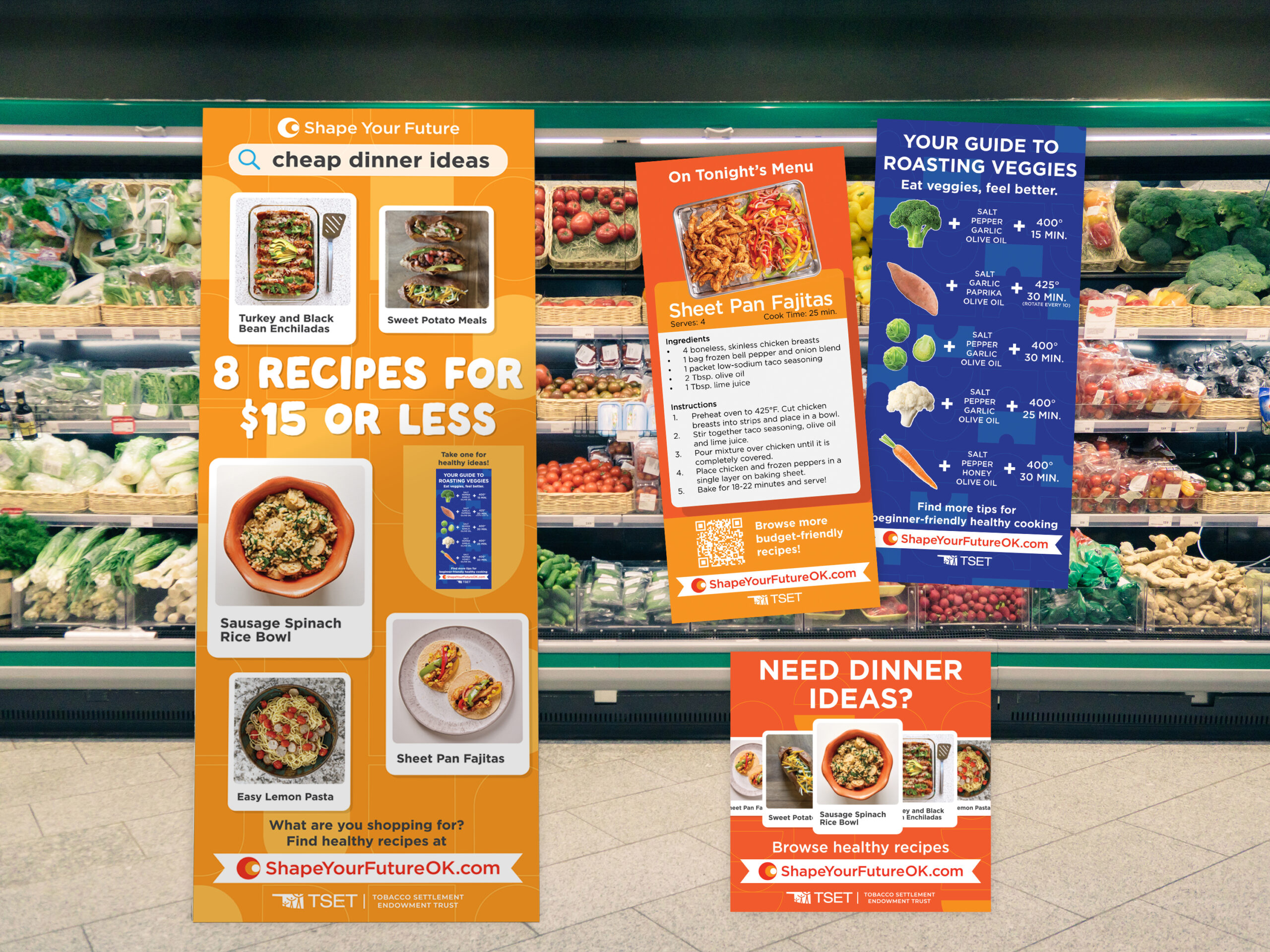 Grocery Store Signage Mockup-all items